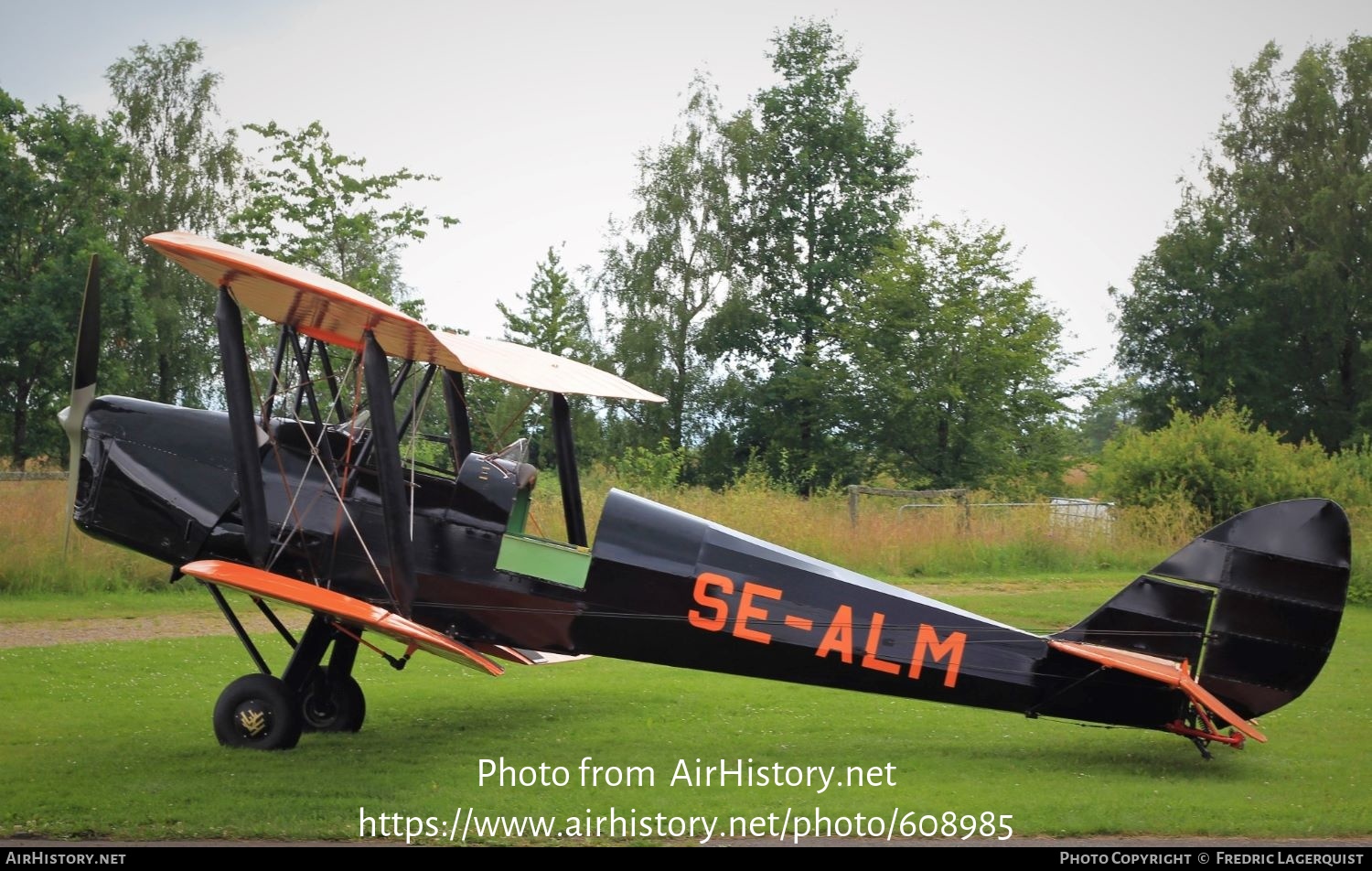 Aircraft Photo of SE-ALM | De Havilland D.H. 82A Tiger Moth | AirHistory.net #608985