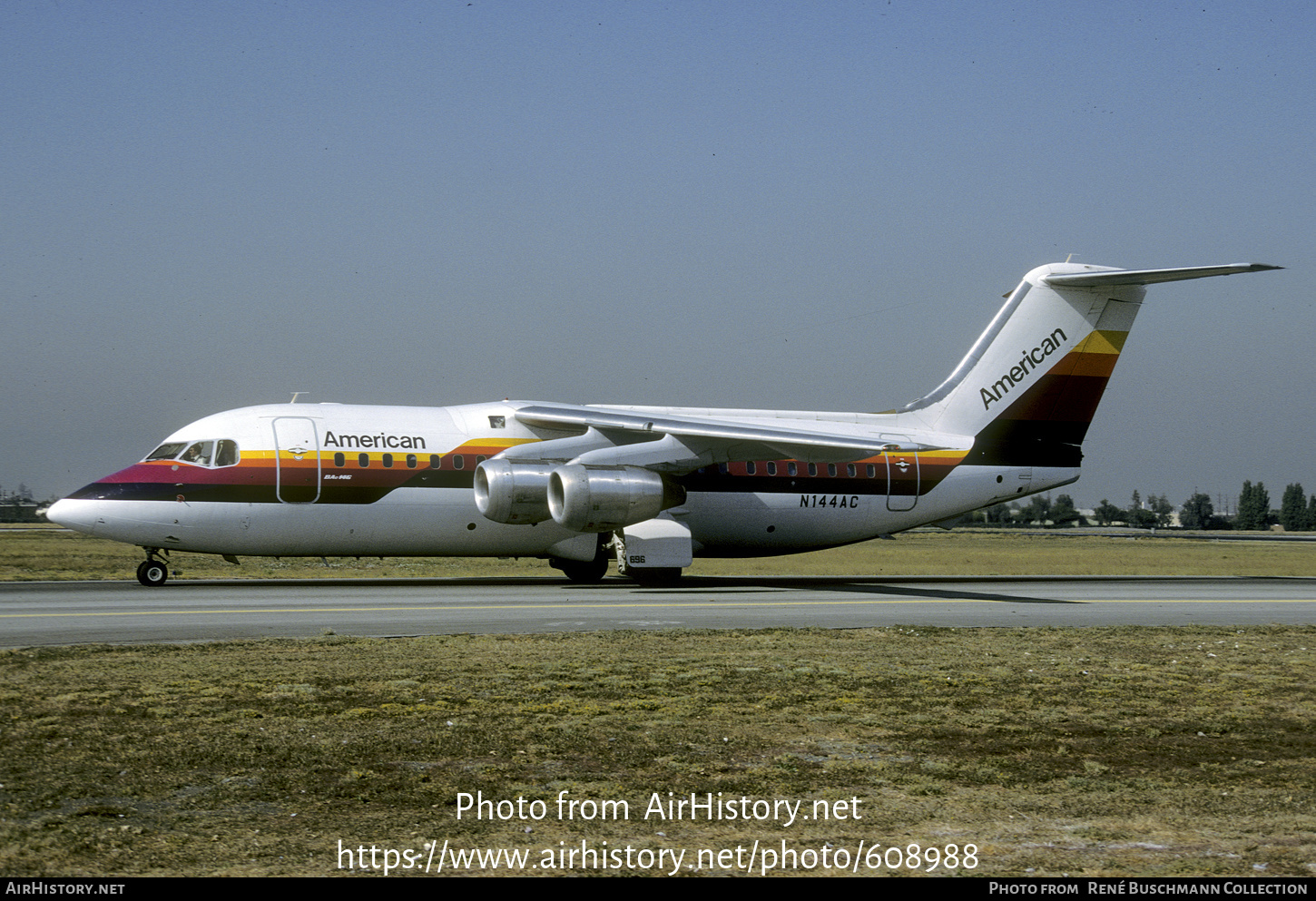 Aircraft Photo of N144AC | British Aerospace BAe-146-200 | American Airlines | AirHistory.net #608988