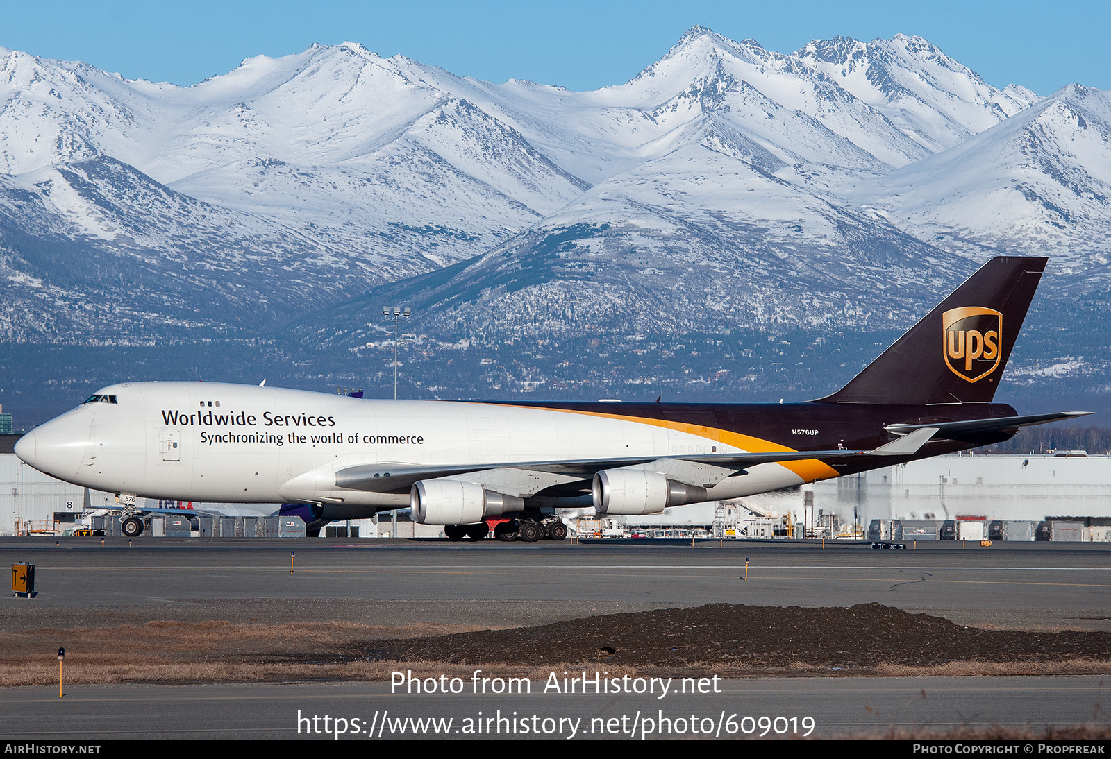 Aircraft Photo of N576UP | Boeing 747-44AF/SCD | United Parcel Service - UPS | AirHistory.net #609019