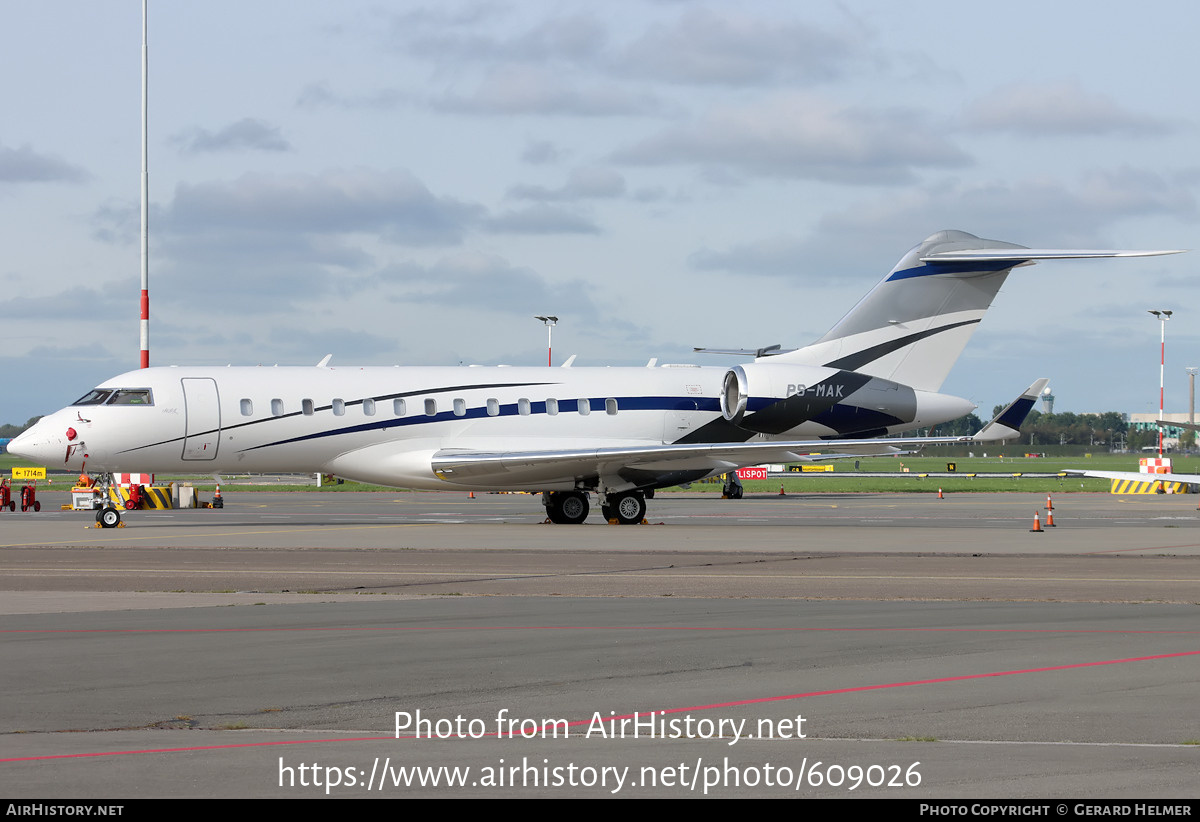 Aircraft Photo of PS-MAK | Bombardier Global Express XRS (BD-700-1A10) | AirHistory.net #609026