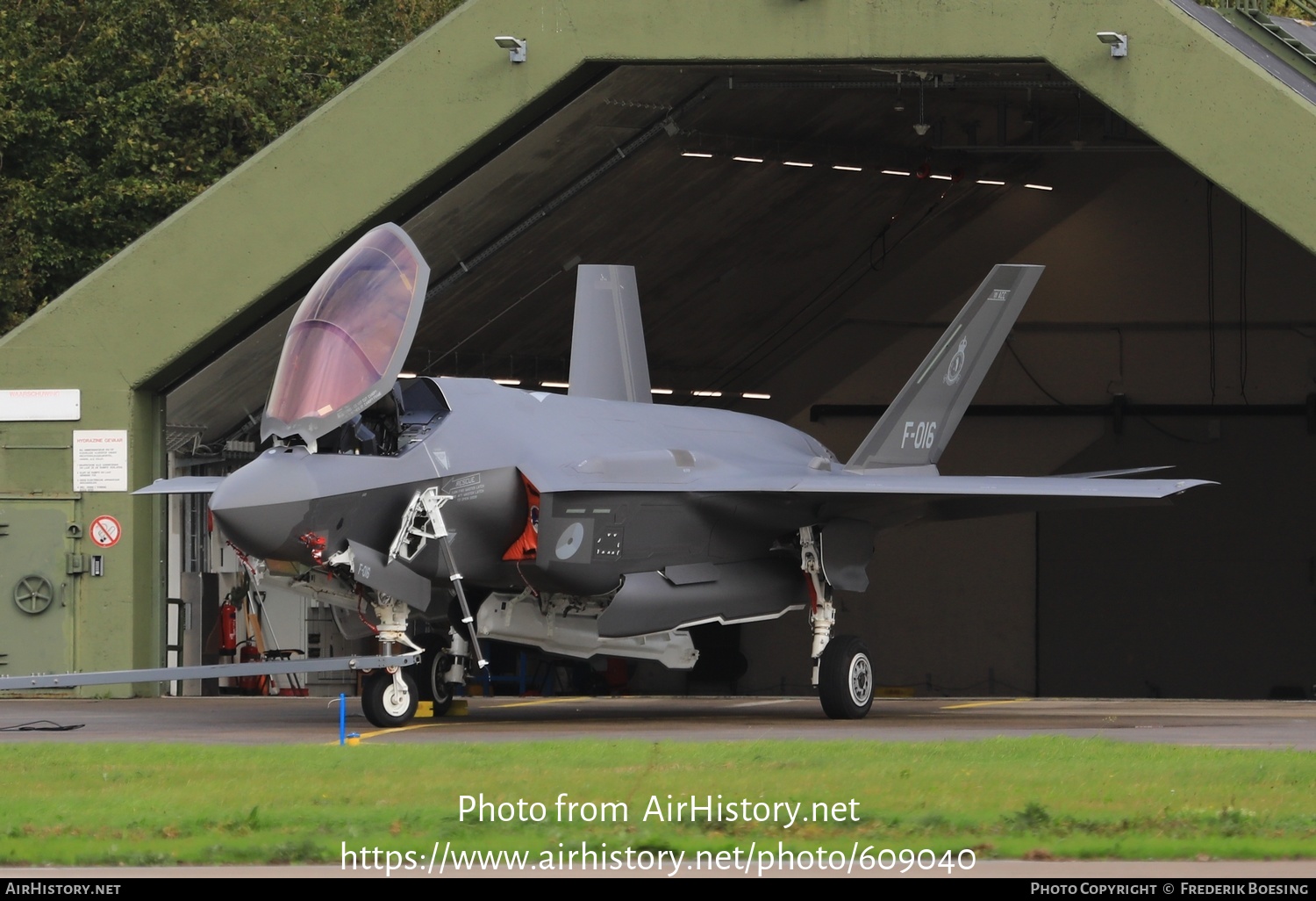 Aircraft Photo of F-016 | Lockheed Martin F-35A Lightning II | Netherlands - Air Force | AirHistory.net #609040