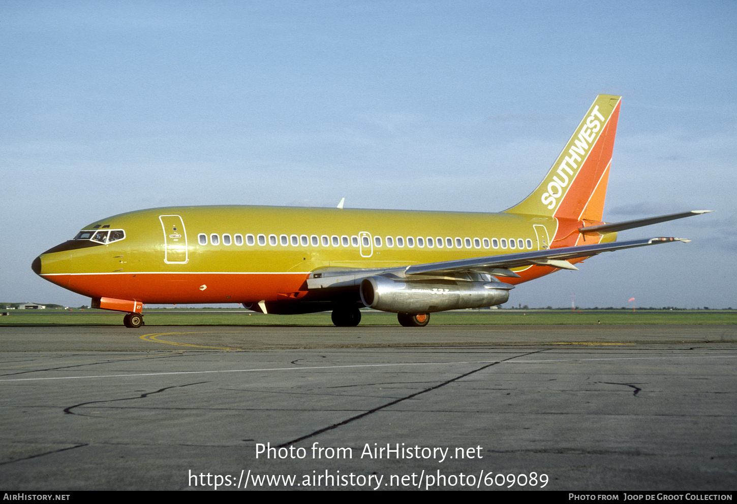 Aircraft Photo of N27SW | Boeing 737-2H4/Adv | Southwest Airlines | AirHistory.net #609089