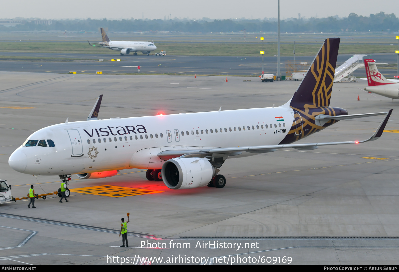 Aircraft Photo of VT-TNW | Airbus A320-251N | Vistara | AirHistory.net #609169