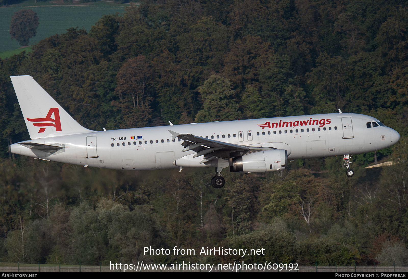 Aircraft Photo of YR-AGB | Airbus A320-232 | Animawings | AirHistory.net #609192