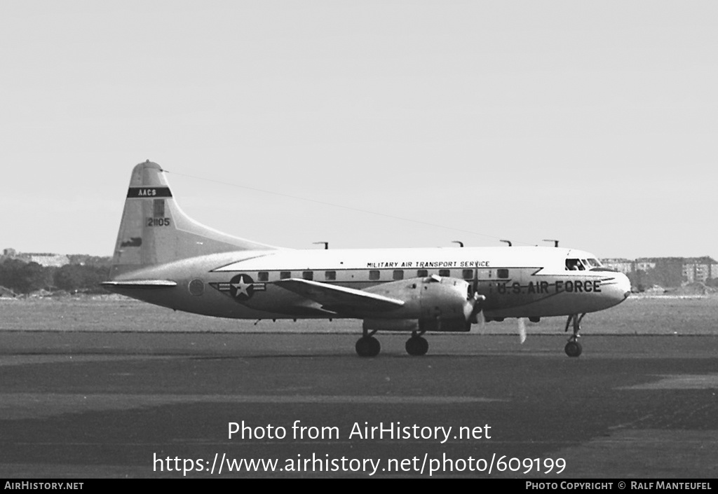 Aircraft Photo of 52-1105 / 21105 | Convair T-29C | USA - Air Force | AirHistory.net #609199