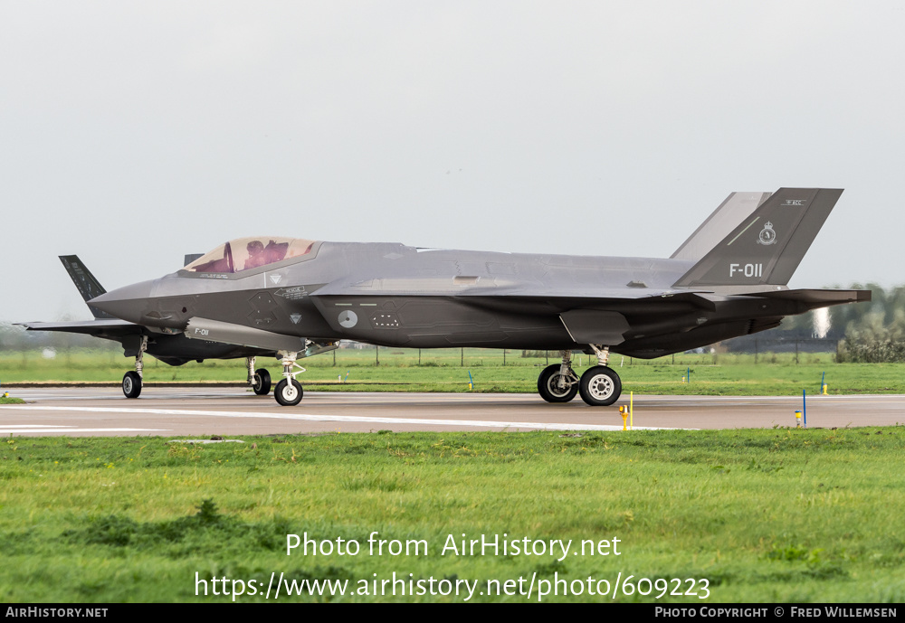 Aircraft Photo of F-011 | Lockheed Martin F-35A Lightning II | Netherlands - Air Force | AirHistory.net #609223