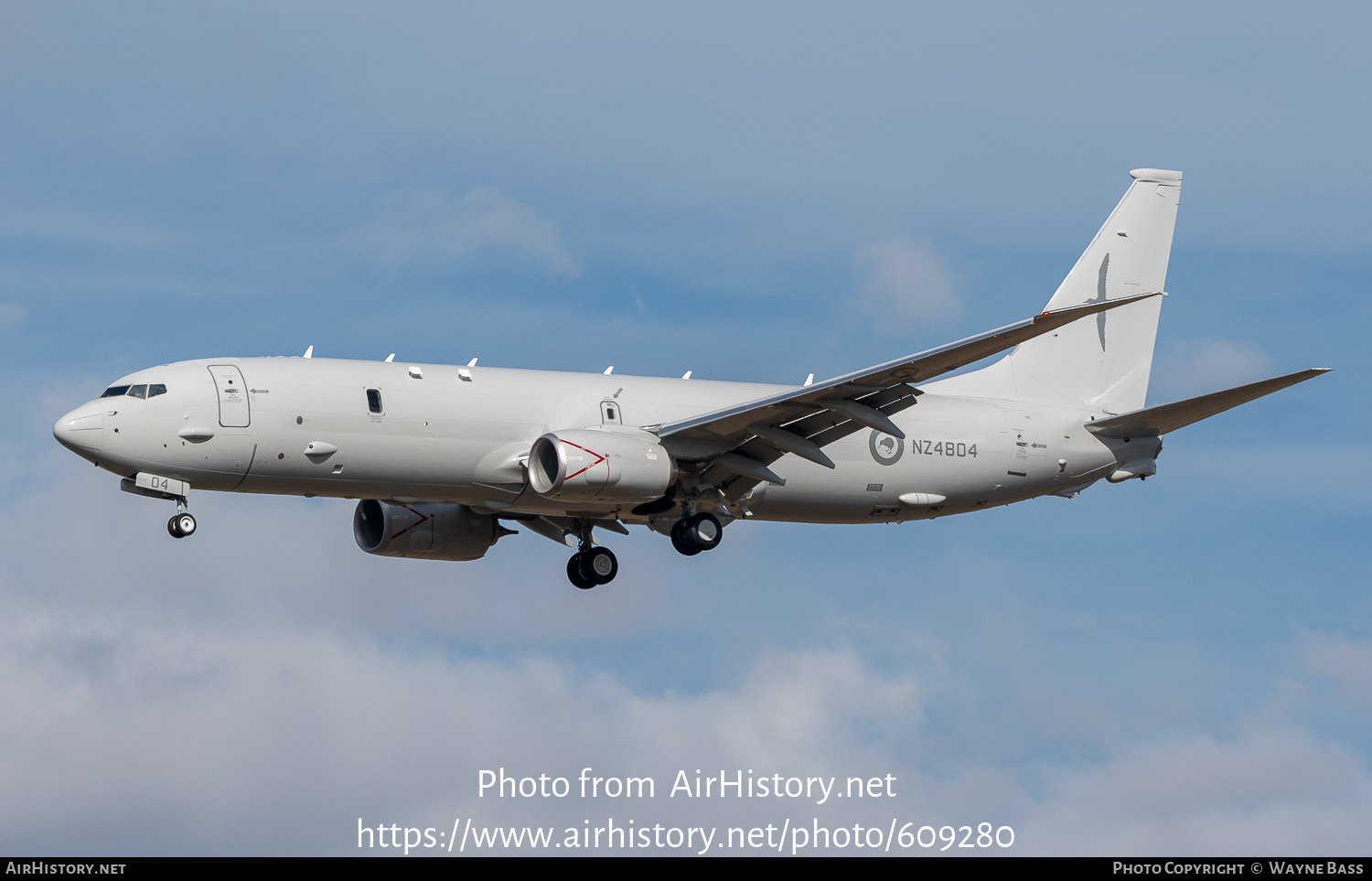 Aircraft Photo of NZ4804 | Boeing P-8A Poseidon | New Zealand - Air Force | AirHistory.net #609280