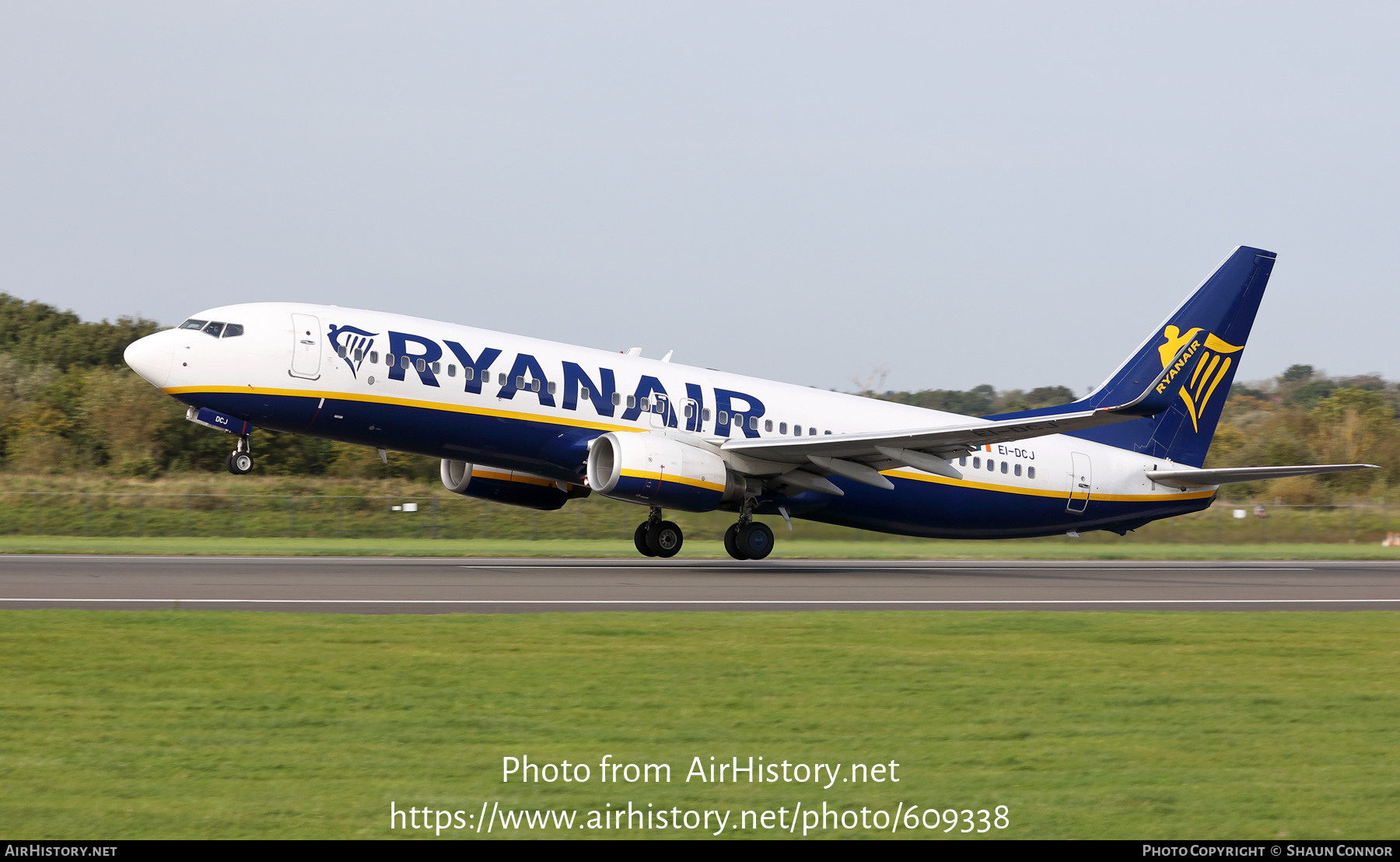 Aircraft Photo of EI-DCJ | Boeing 737-8AS | Ryanair | AirHistory.net #609338