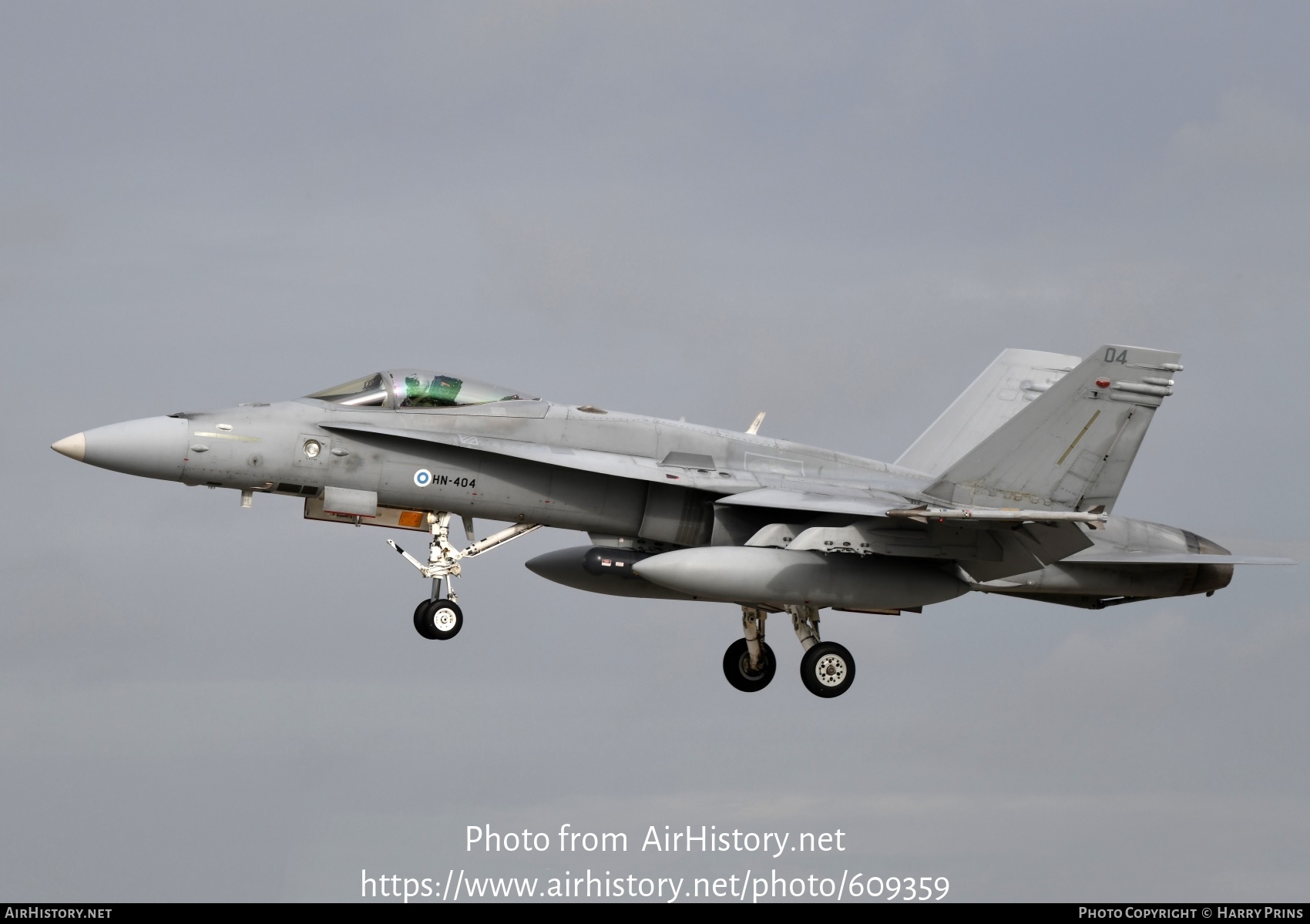 Aircraft Photo of HN-404 | McDonnell Douglas F/A-18C Hornet | Finland - Air Force | AirHistory.net #609359