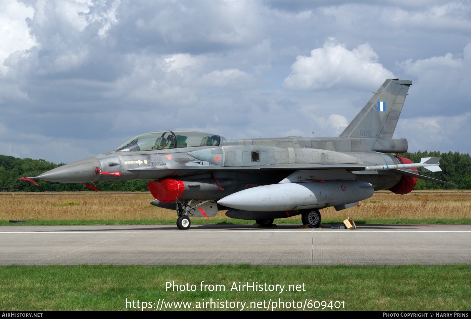 Aircraft Photo of 609 | Lockheed Martin F-16D Fighting Falcon | Greece - Air Force | AirHistory.net #609401