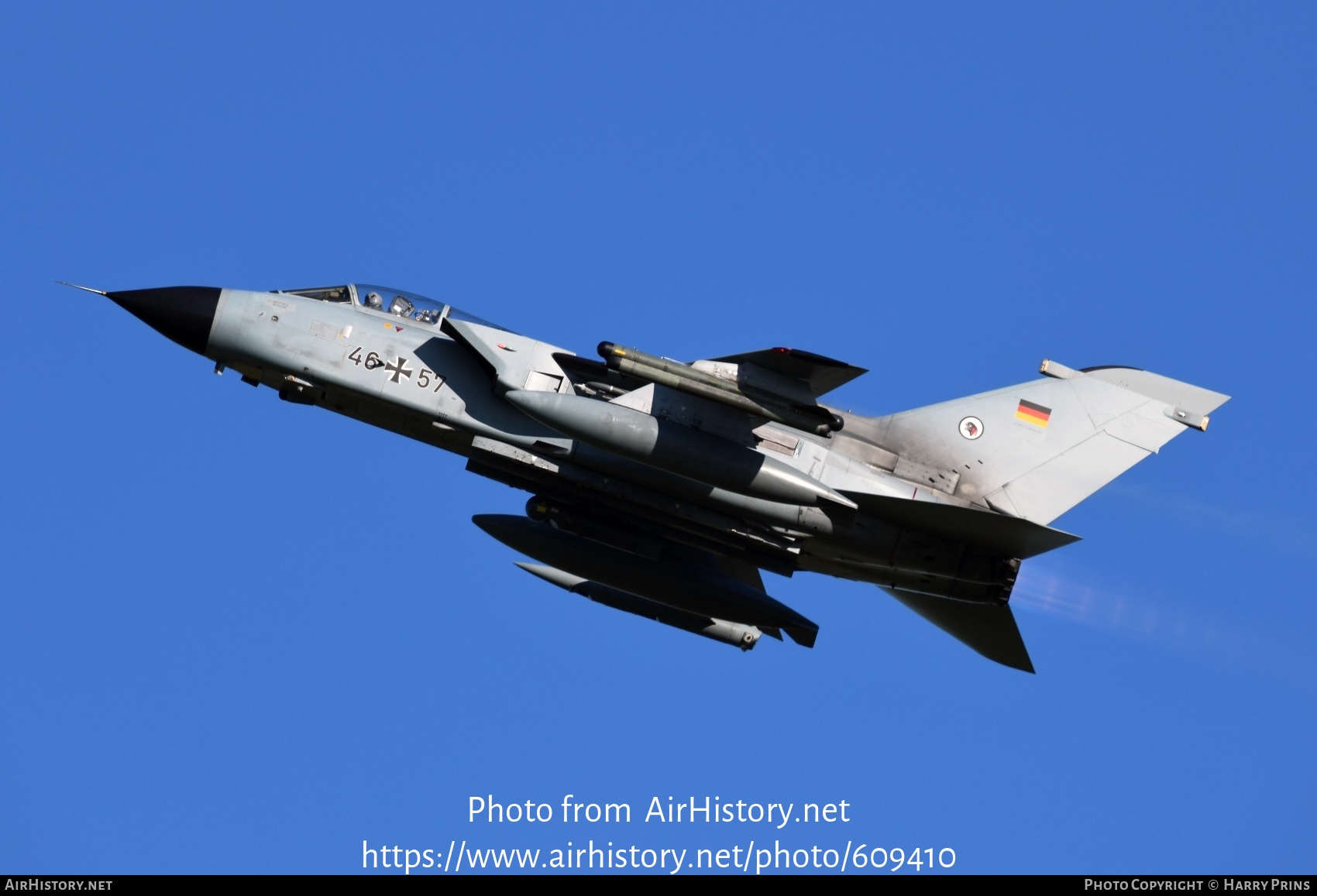 Aircraft Photo of 4657 | Panavia Tornado ECR | Germany - Air Force | AirHistory.net #609410