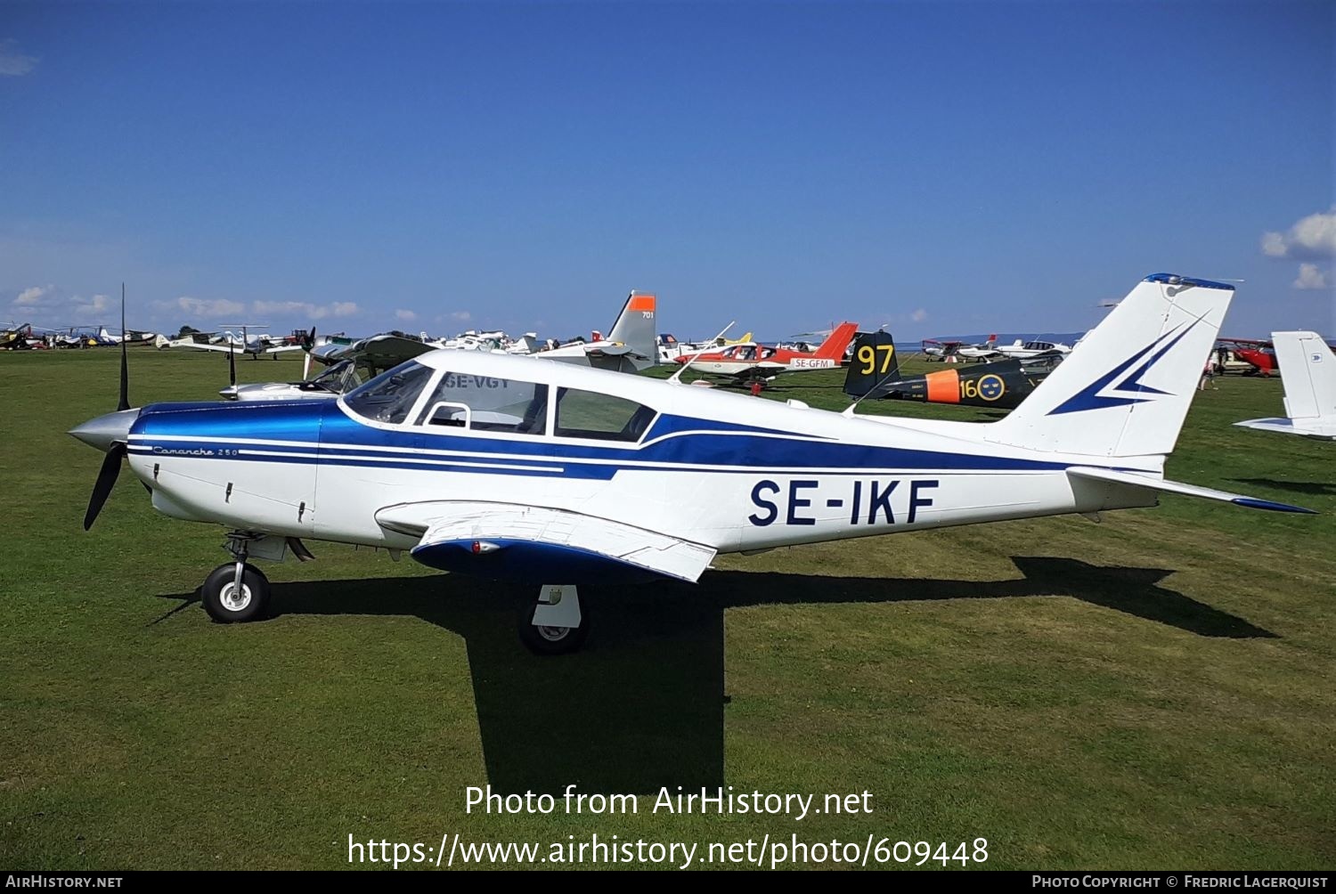 Aircraft Photo of SE-IKF | Piper PA-24-250 Comanche | AirHistory.net #609448