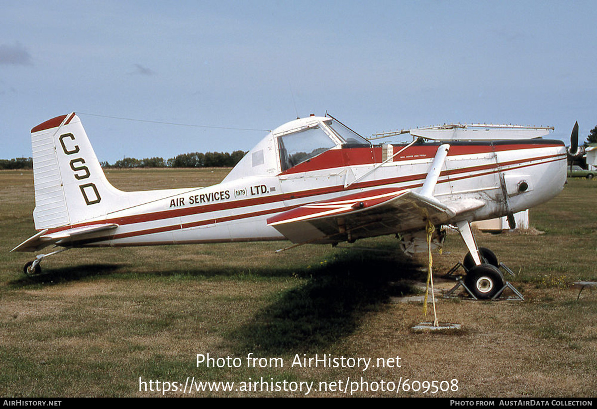 Aircraft Photo of ZK-CSD / CSD | Cessna A188 AgWagon 300 | Air Services | AirHistory.net #609508