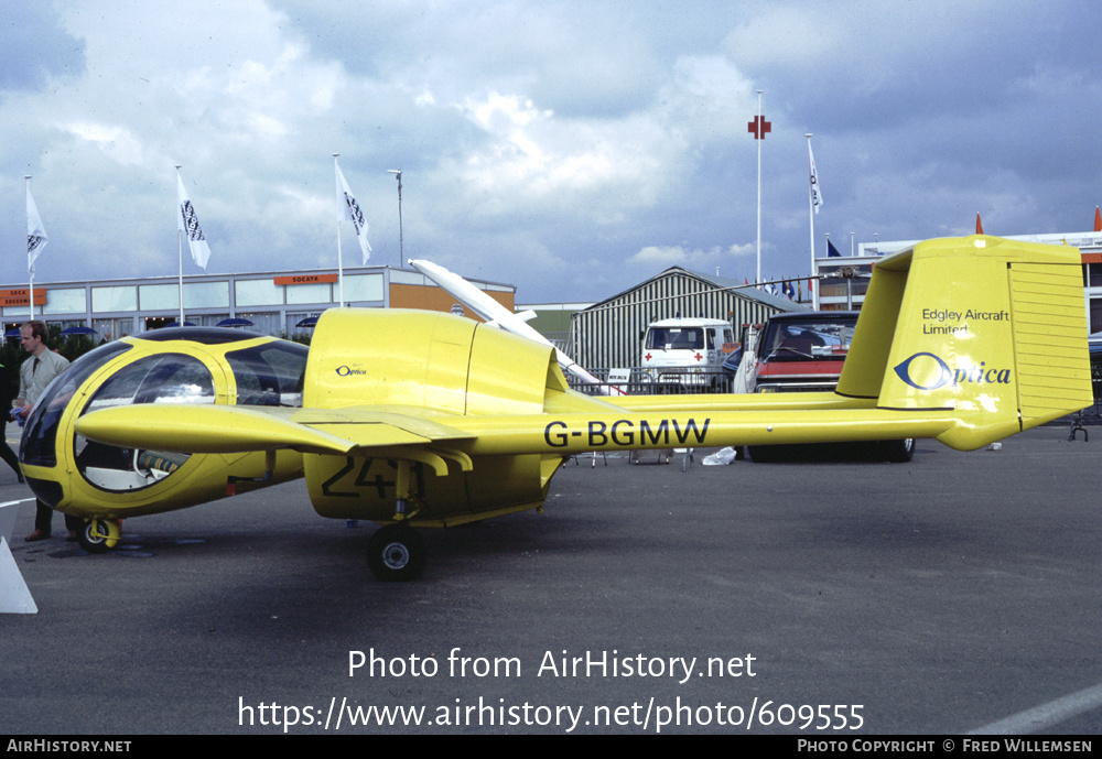 Aircraft Photo of G-BGMW | Edgley EA-7 Optica | AirHistory.net #609555