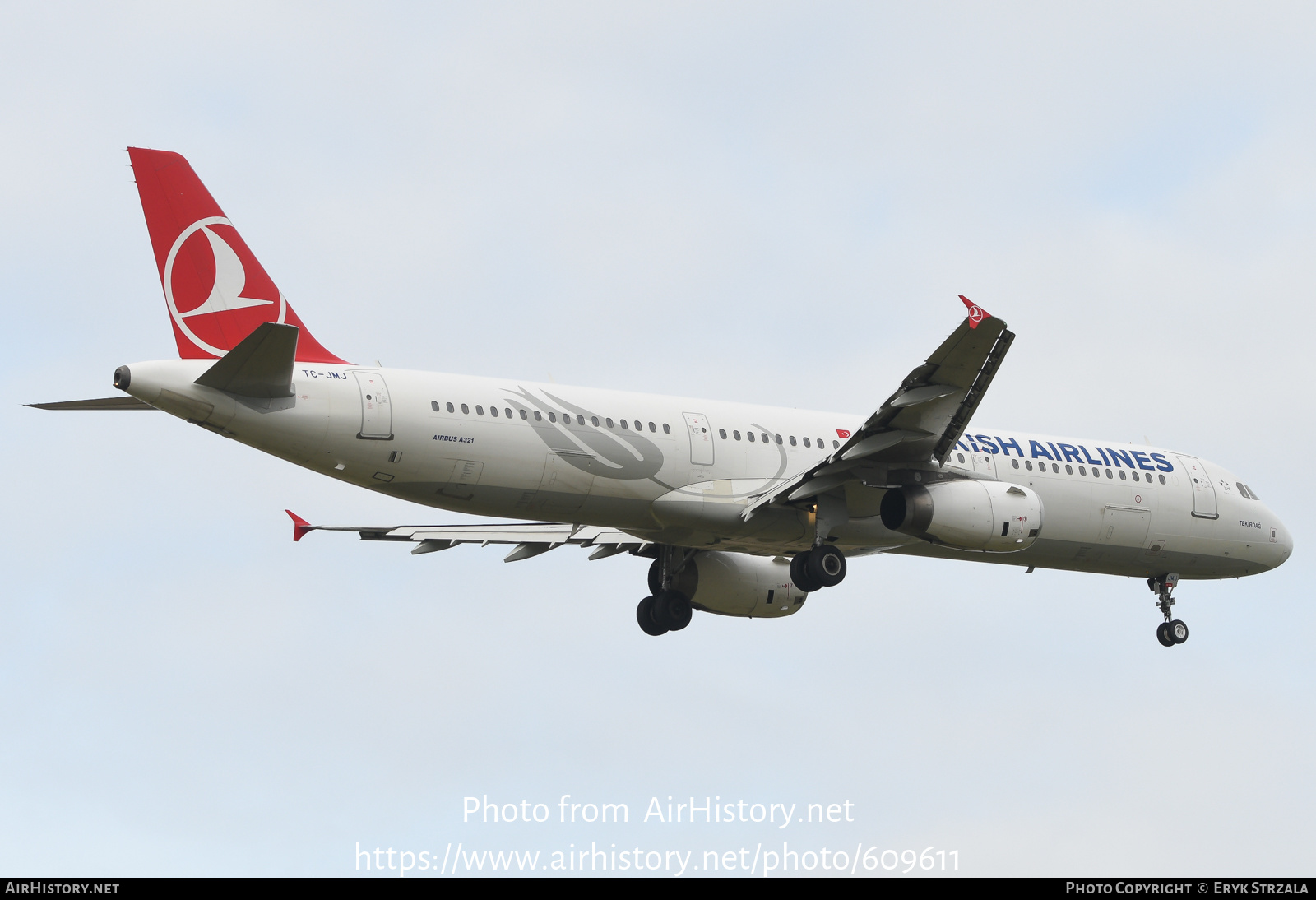 Aircraft Photo of TC-JMJ | Airbus A321-231 | Turkish Airlines | AirHistory.net #609611