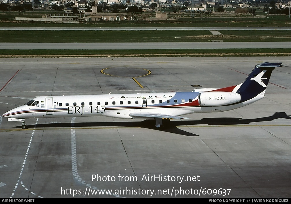 Aircraft Photo of PT-ZJD | Embraer ERJ-145ER (EMB-145ER) | AirHistory.net #609637