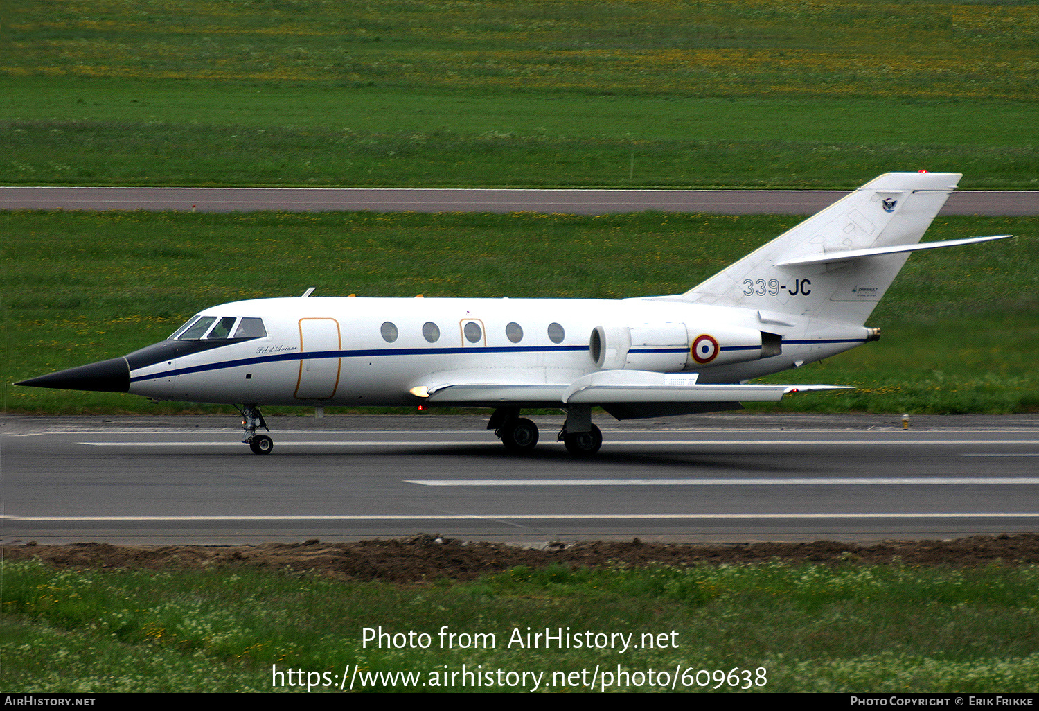 Aircraft Photo of 451 / F-UKJC | Dassault Falcon 20SNA | France - Air Force | AirHistory.net #609638