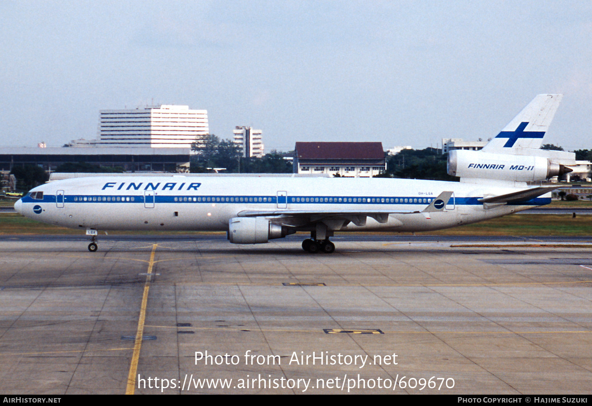 Aircraft Photo of OH-LGA | McDonnell Douglas MD-11 | Finnair | AirHistory.net #609670