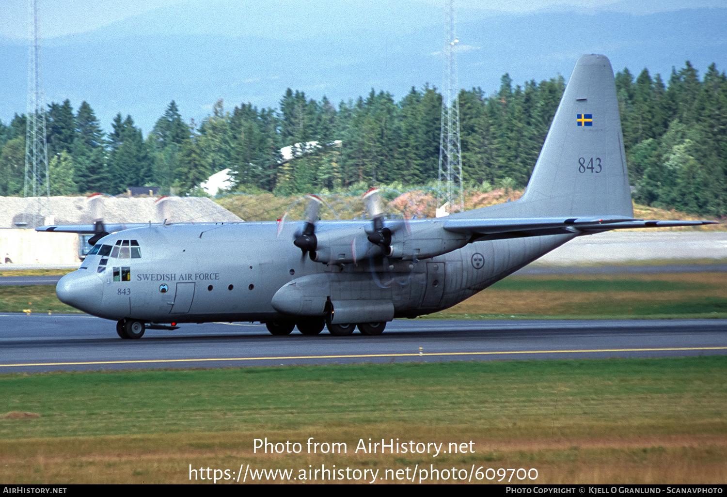 Aircraft Photo of 84003 | Lockheed Tp84 Hercules | Sweden - Air Force | AirHistory.net #609700