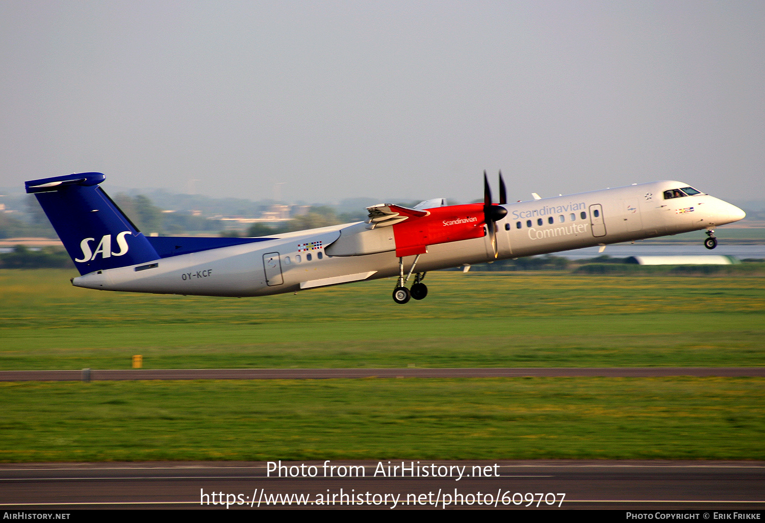 Aircraft Photo of OY-KCF | Bombardier DHC-8-402 Dash 8 | Scandinavian Commuter - SAS | AirHistory.net #609707