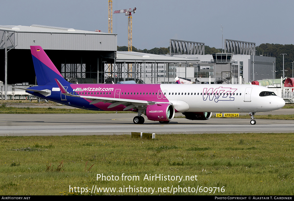 Aircraft Photo of D-AXXP | Airbus A321-271NX | Wizz Air | AirHistory.net #609716