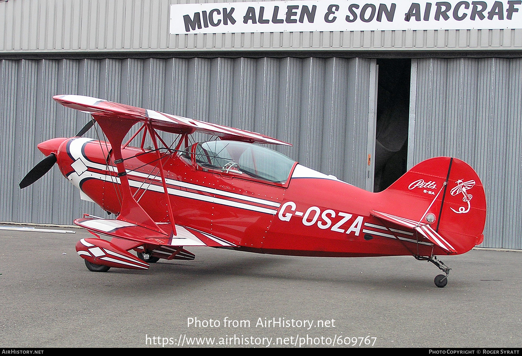 Aircraft Photo of G-OSZA | Aerotek Pitts S-2A Special | AirHistory.net #609767