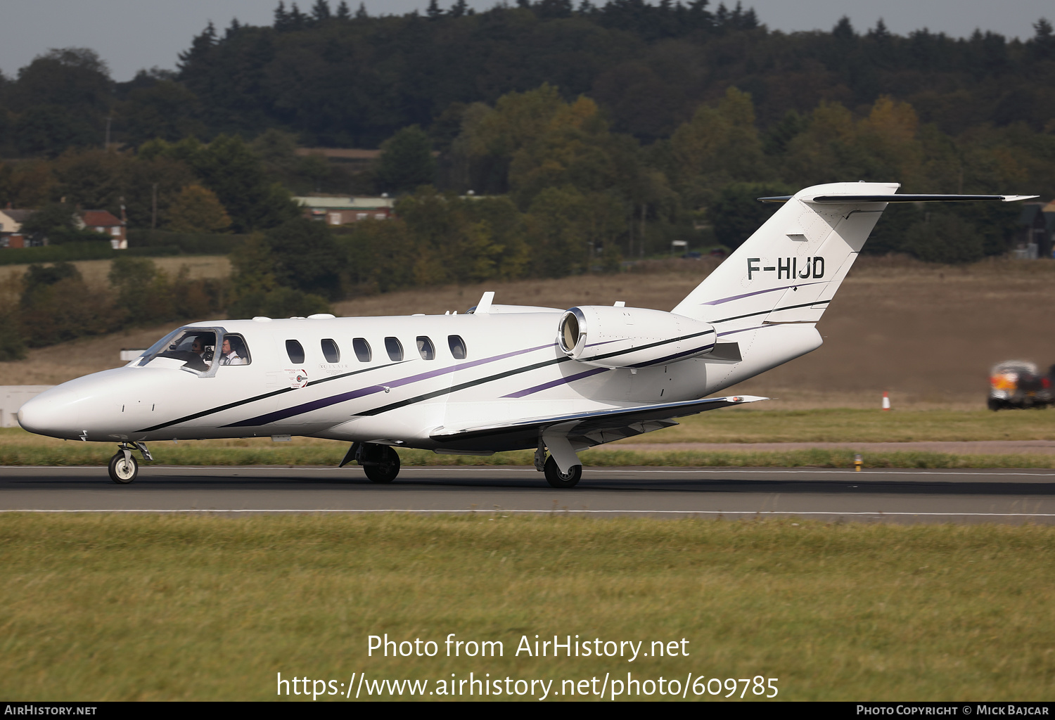 Aircraft Photo of F-HIJD | Cessna 525A CitationJet CJ2+ | IXair | AirHistory.net #609785