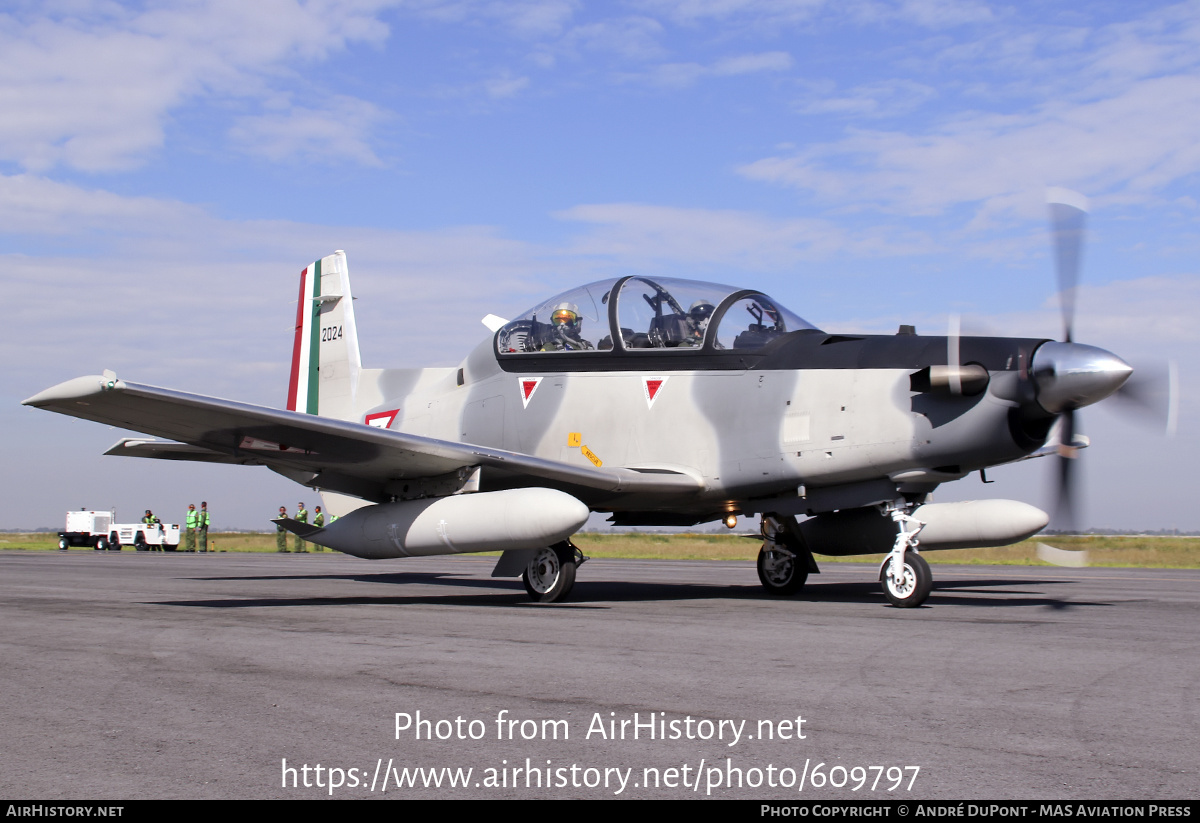 Aircraft Photo of 2024 Hawker Beechcraft T6C Texan II Mexico Air