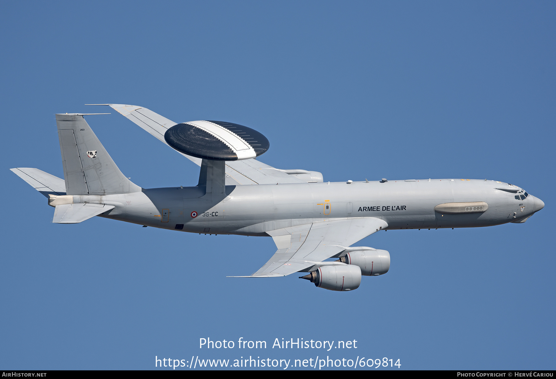 Aircraft Photo of 203 | Boeing E-3F Sentry | France - Air Force ...