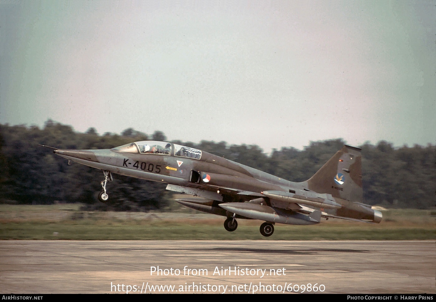 Aircraft Photo of K-4005 | Canadair NF-5B | Netherlands - Air Force | AirHistory.net #609860