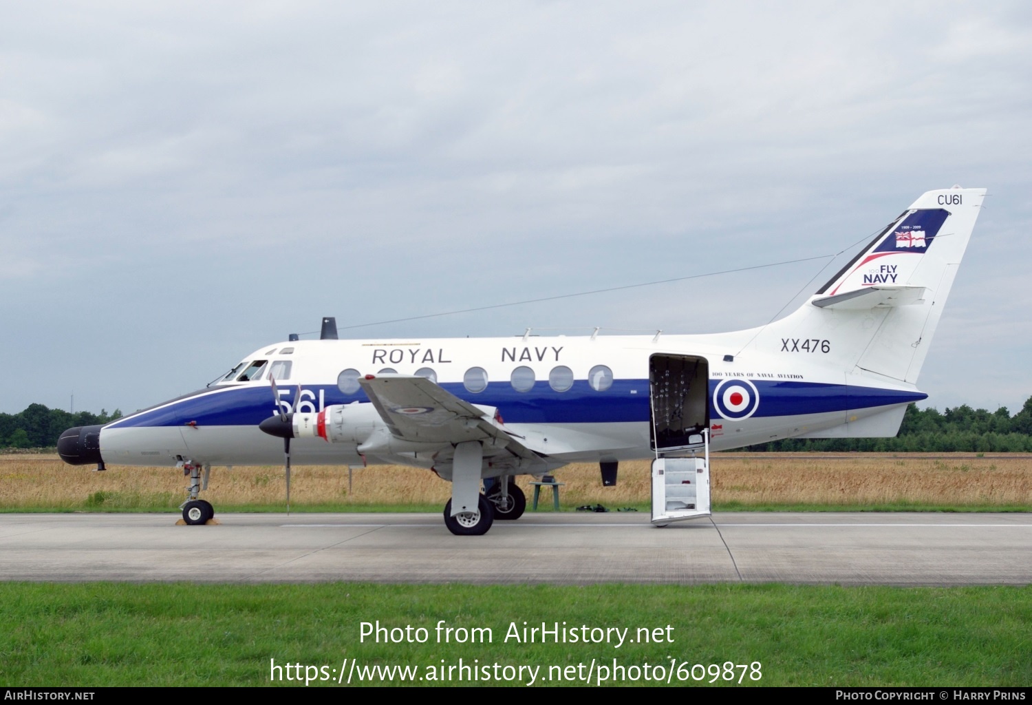 Aircraft Photo of XX476 | Scottish Aviation HP-137 Jetstream T2 | UK - Navy | AirHistory.net #609878