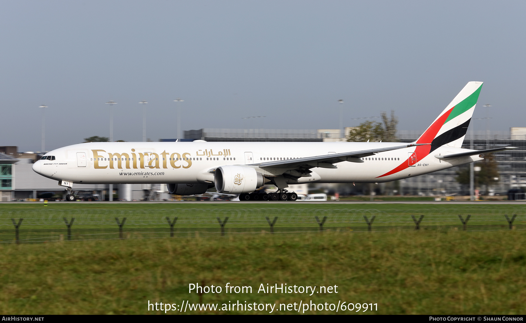 Aircraft Photo of A6-ENY | Boeing 777-31H/ER | Emirates | AirHistory.net #609911