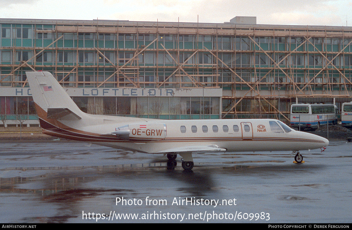 Aircraft Photo of OE-GRW | Cessna 560 Citation V | AirHistory.net #609983