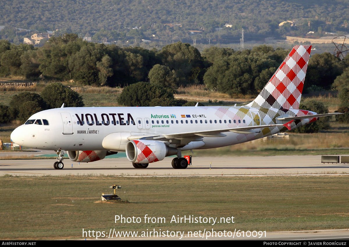 Aircraft Photo of EC-MTL | Airbus A319-111 | Volotea | AirHistory.net #610091