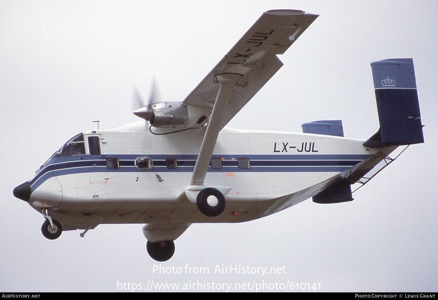 Aircraft Photo of LX-JUL | Short SC.7 Skyvan 3M-400 | AirHistory.net #610141