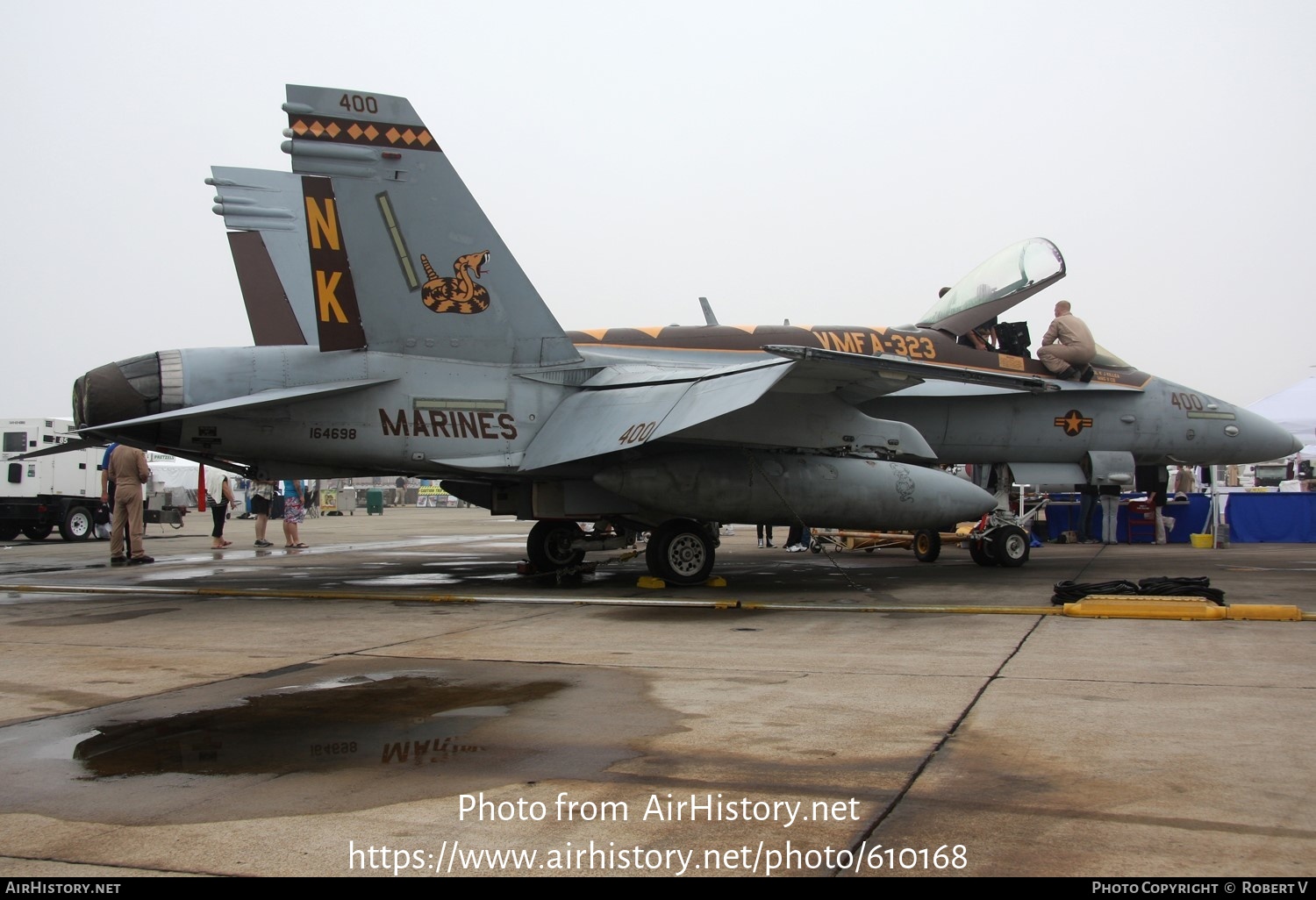 Aircraft Photo of 164698 | McDonnell Douglas F/A-18C Hornet | USA - Marines | AirHistory.net #610168