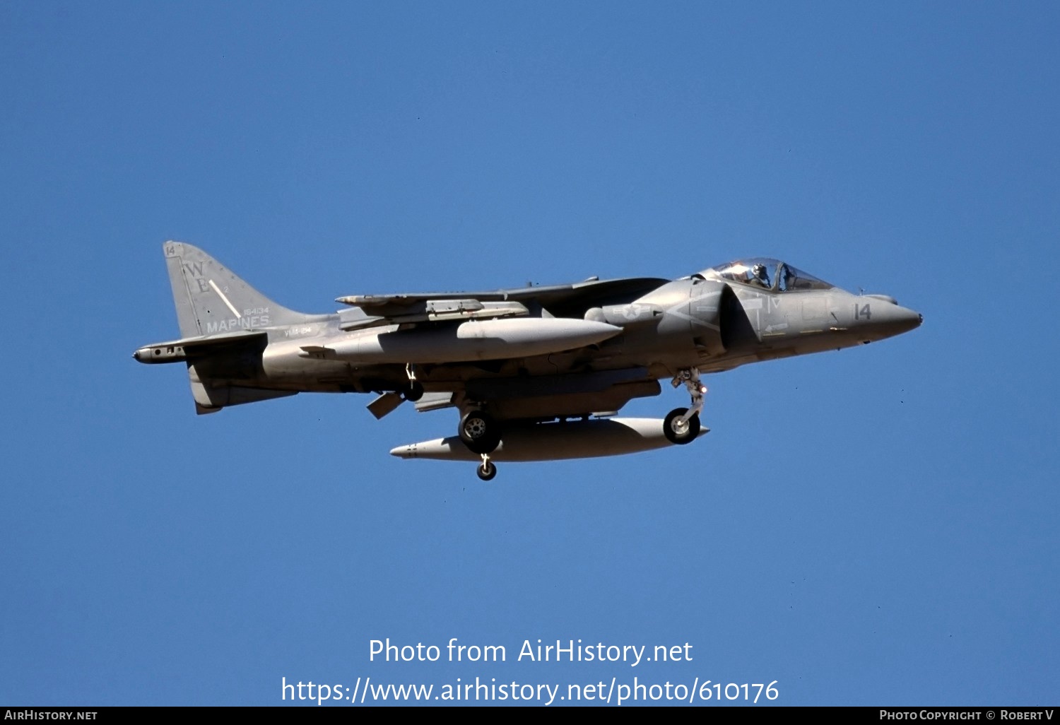 Aircraft Photo of 164134 | Boeing AV-8B Harrier II+ | USA - Marines | AirHistory.net #610176