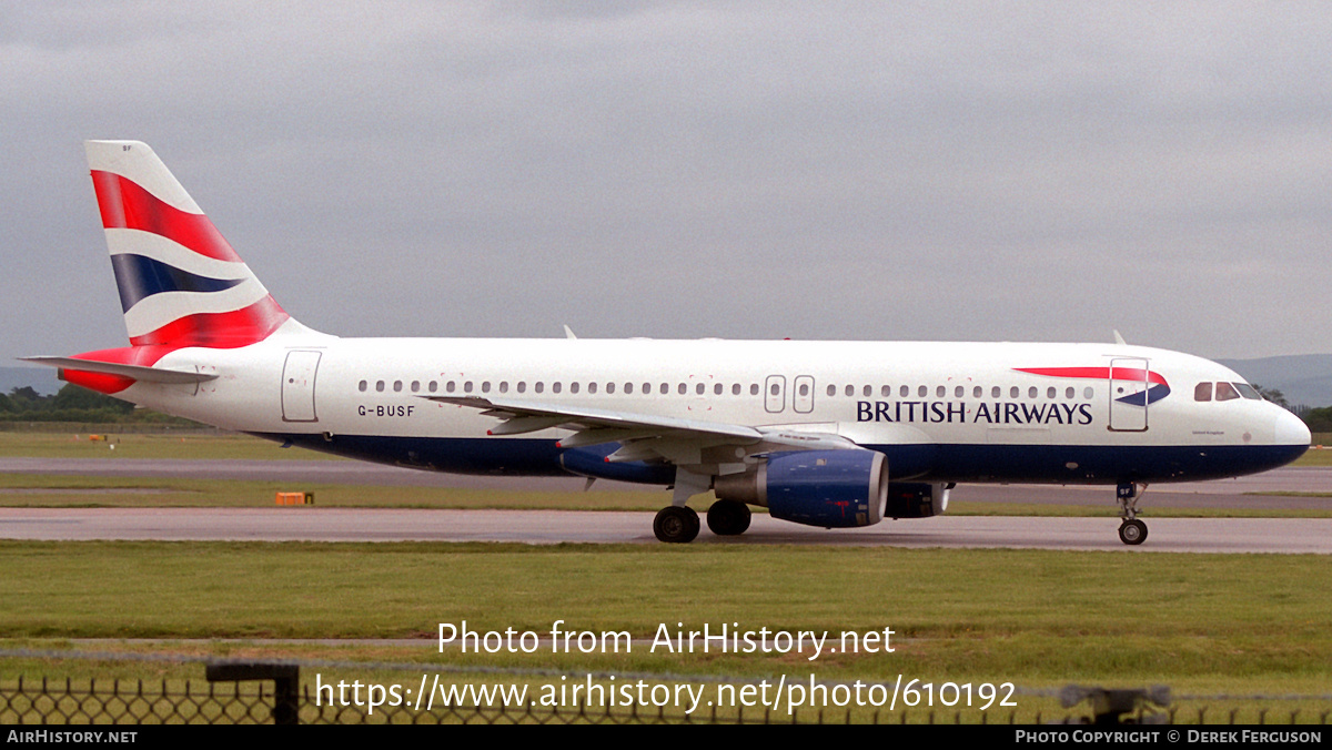 Aircraft Photo of G-BUSF | Airbus A320-111 | British Airways | AirHistory.net #610192