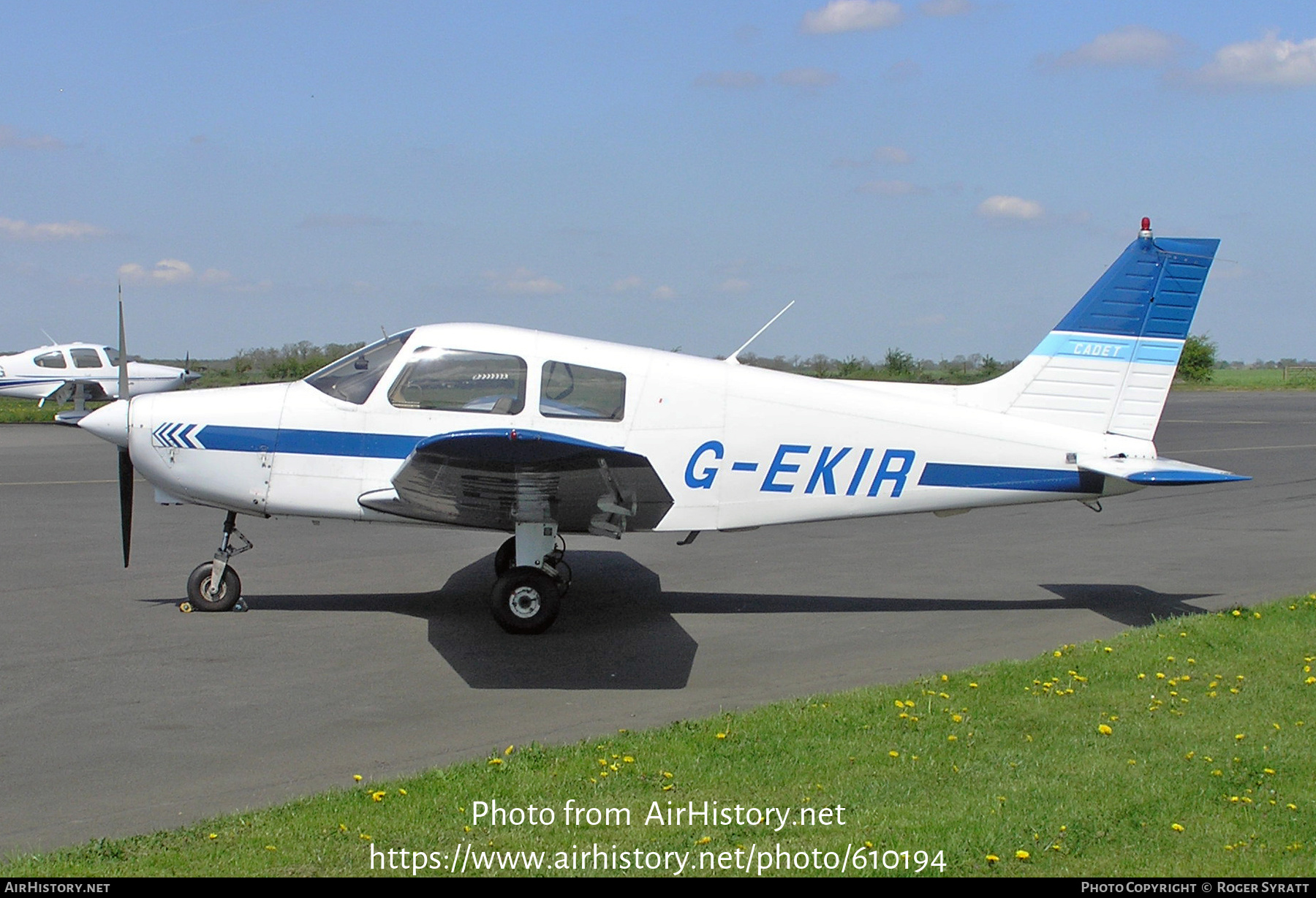 Aircraft Photo of G-EKIR | Piper PA-28-161 Cadet | AirHistory.net #610194