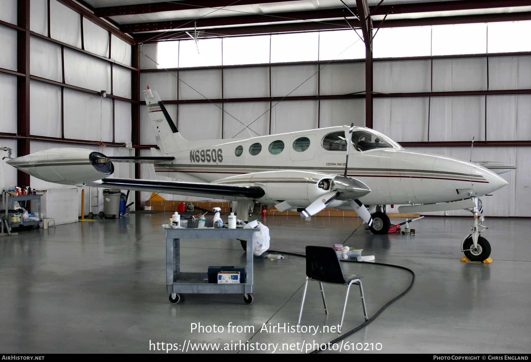 Aircraft Photo of N69506 | Cessna 340 | AirHistory.net #610210