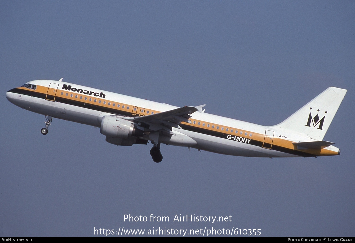 Aircraft Photo of G-MONY | Airbus A320-212 | Monarch Airlines | AirHistory.net #610355