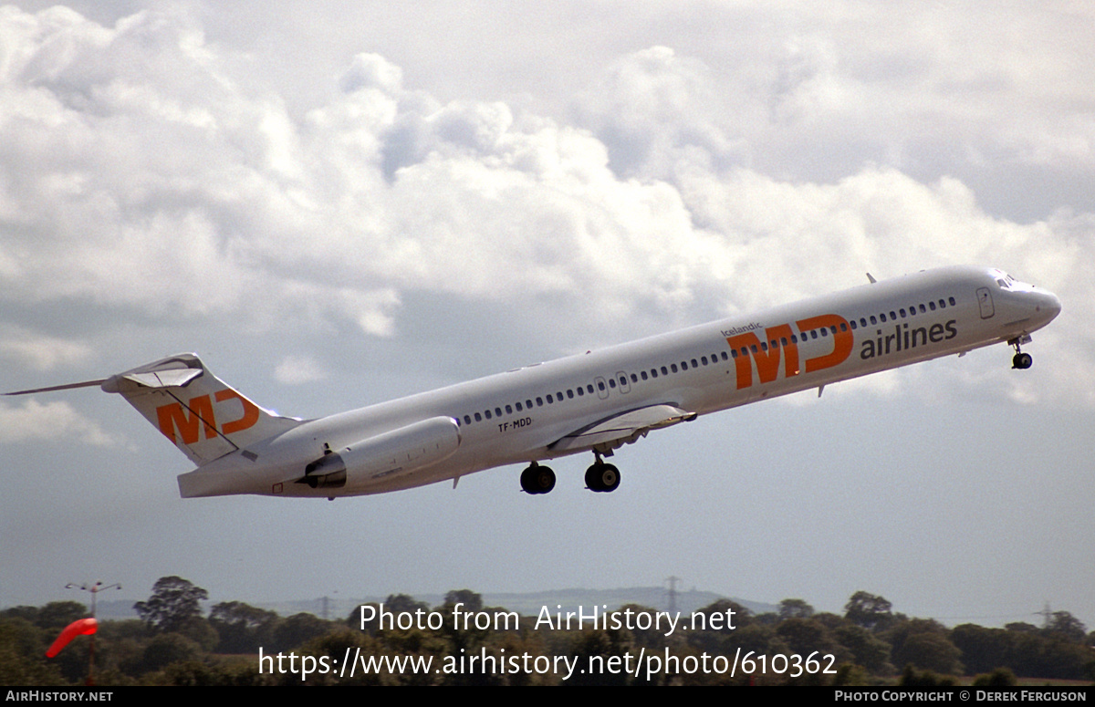 Aircraft Photo of TF-MDD | McDonnell Douglas MD-83 (DC-9-83) | Icelandic MD Airlines | AirHistory.net #610362