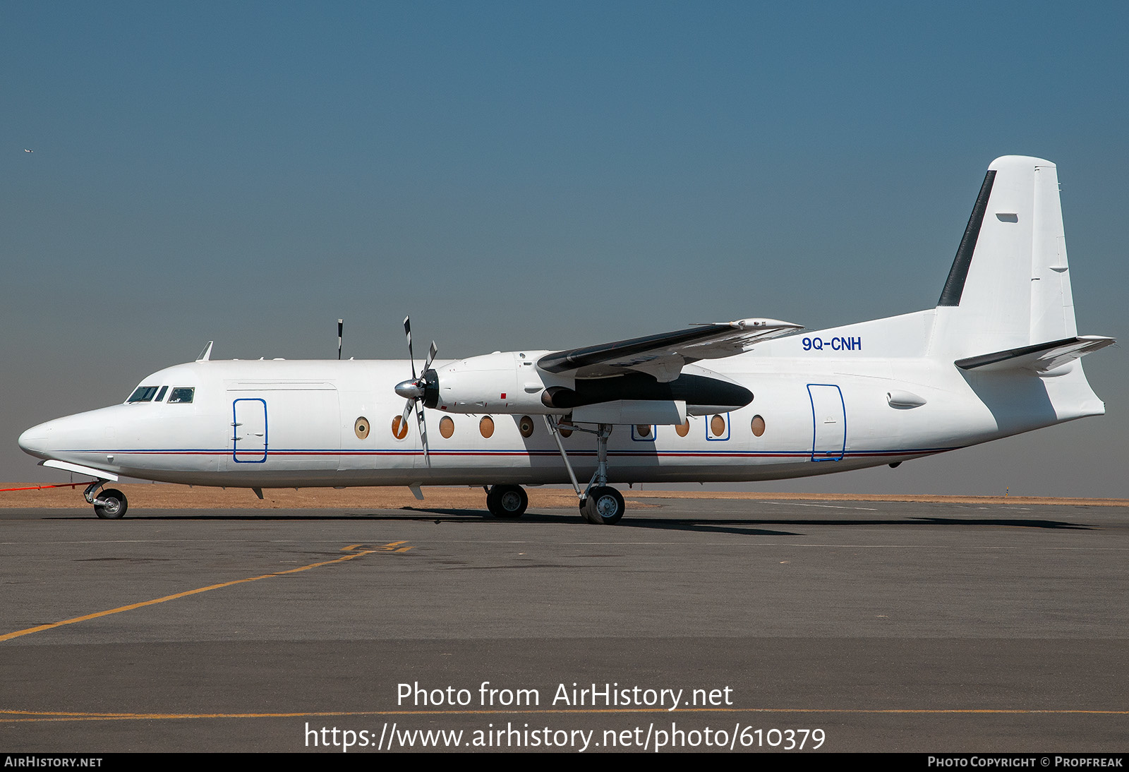 Aircraft Photo of 9Q-CNH | Fokker F27-500C/RF Friendship | AirHistory.net #610379