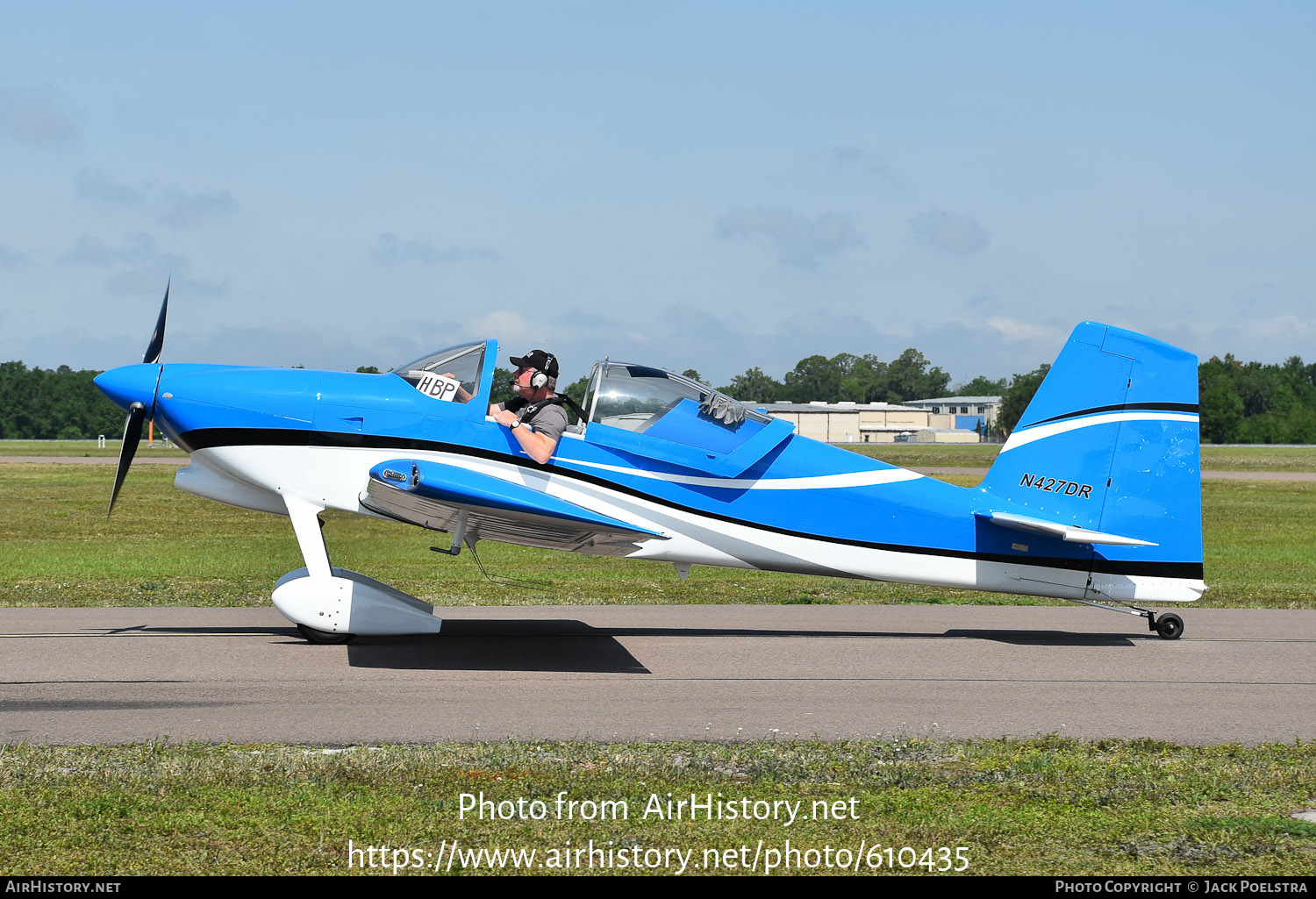 Aircraft Photo of N427DR | Van's RV-7 | AirHistory.net #610435