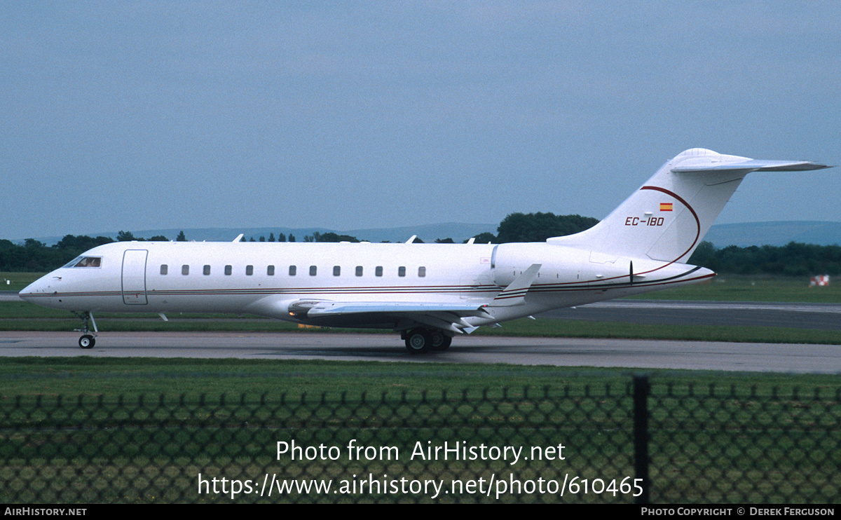 Aircraft Photo of EC-IBD | Bombardier Global Express (BD-700-1A10) | AirHistory.net #610465