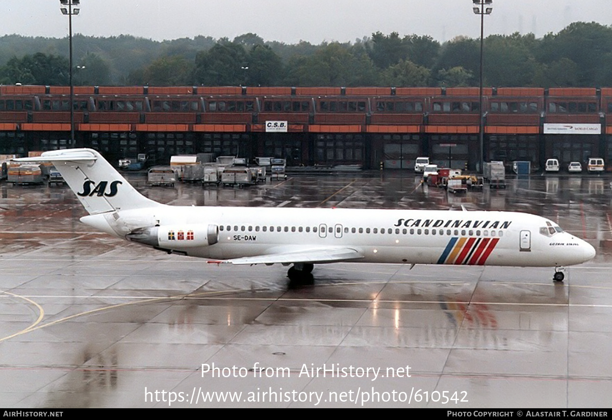 Aircraft Photo of SE-DAW | McDonnell Douglas DC-9-41 | Scandinavian Airlines - SAS | AirHistory.net #610542