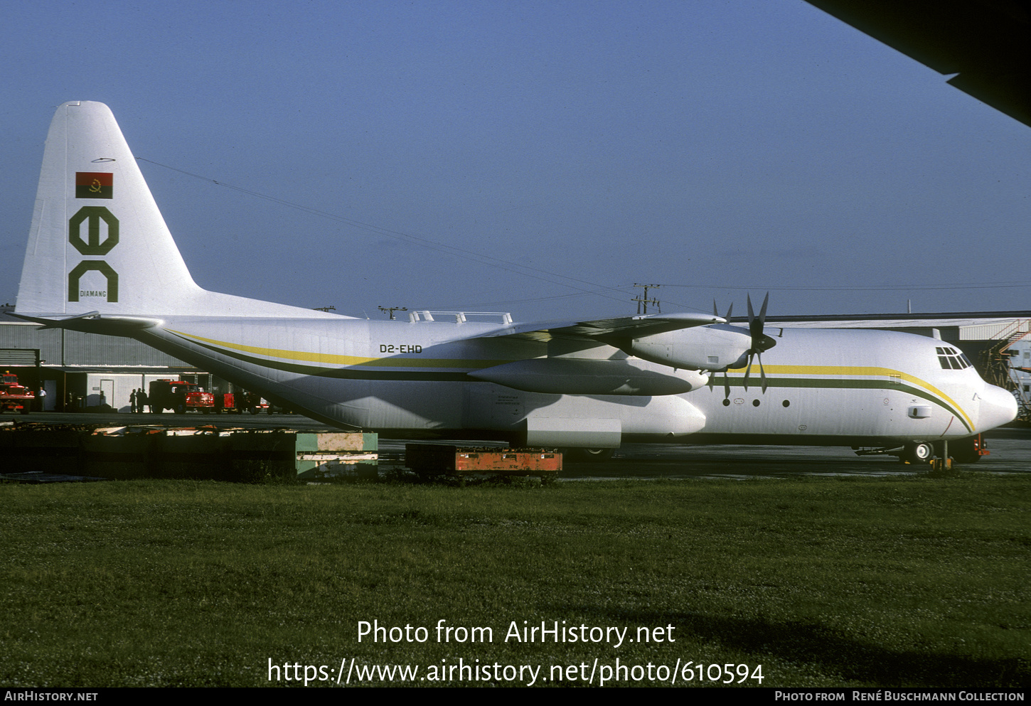 Aircraft Photo of D2-EHD | Lockheed L-100-30 Hercules (382G) | Diamang | AirHistory.net #610594