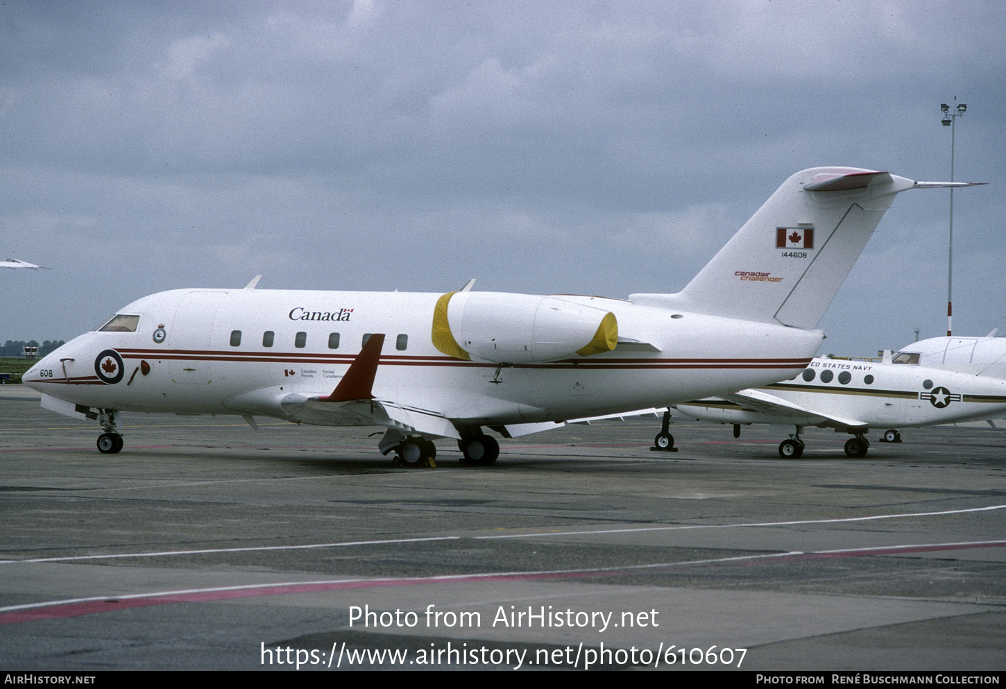 Aircraft Photo of 144608 | Canadair CC-144A Challenger (600S/CL-600-1A11) | Canada - Air Force | AirHistory.net #610607