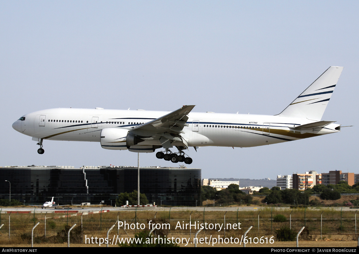 Aircraft Photo of N777AS | Boeing 777-24Q/ER | AirHistory.net #610616