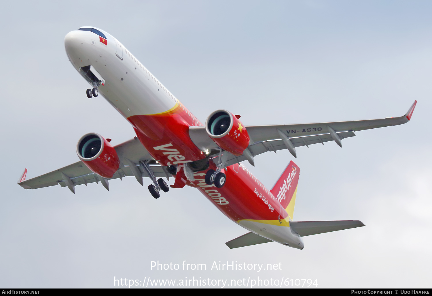 Aircraft Photo of D-AVYC / VN-A530 | Airbus A321-271N | VietJet Air | AirHistory.net #610794